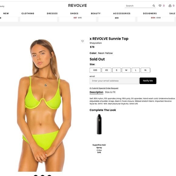 Shaycation x REVOLVE Bikini Set (Three Items!) - Picture 5 of 9